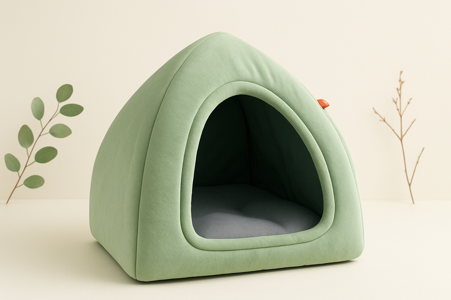 جای خواب کلبه سه گوش سگ و گربه زاریکس